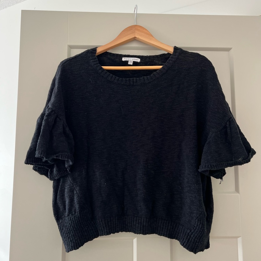 Anthro knit top